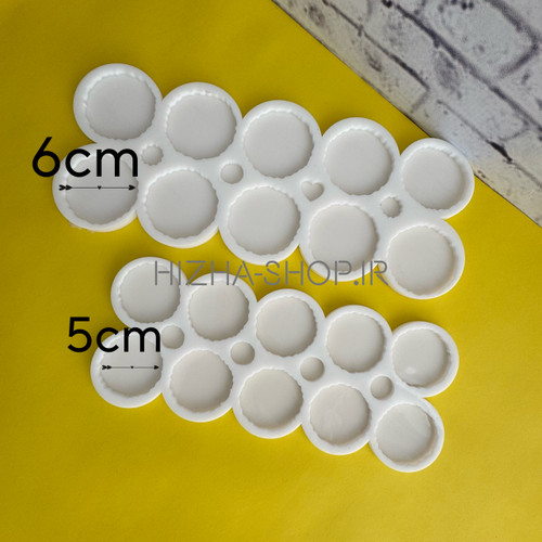 قالی سیلیکونی ده تایی گیفت رزینی دفرمه