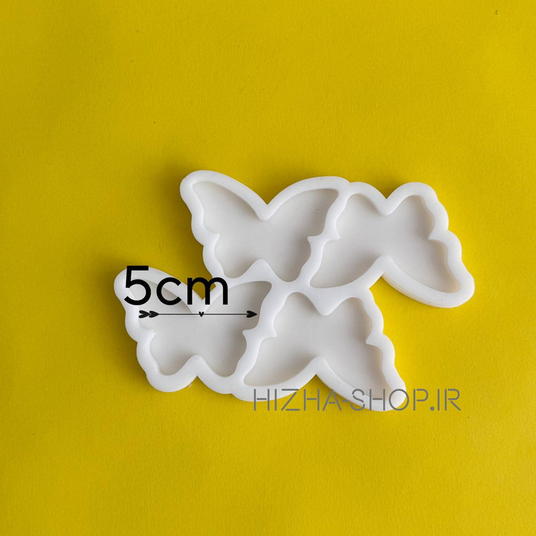 قالی سیلیکونی گیفت پروانه رزینی