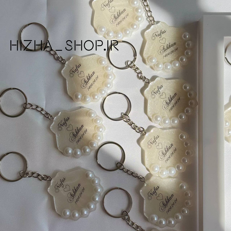 گیفت صدفی رزینی عروس