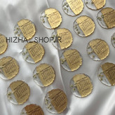 گیفت عروسی رزینی طلایی