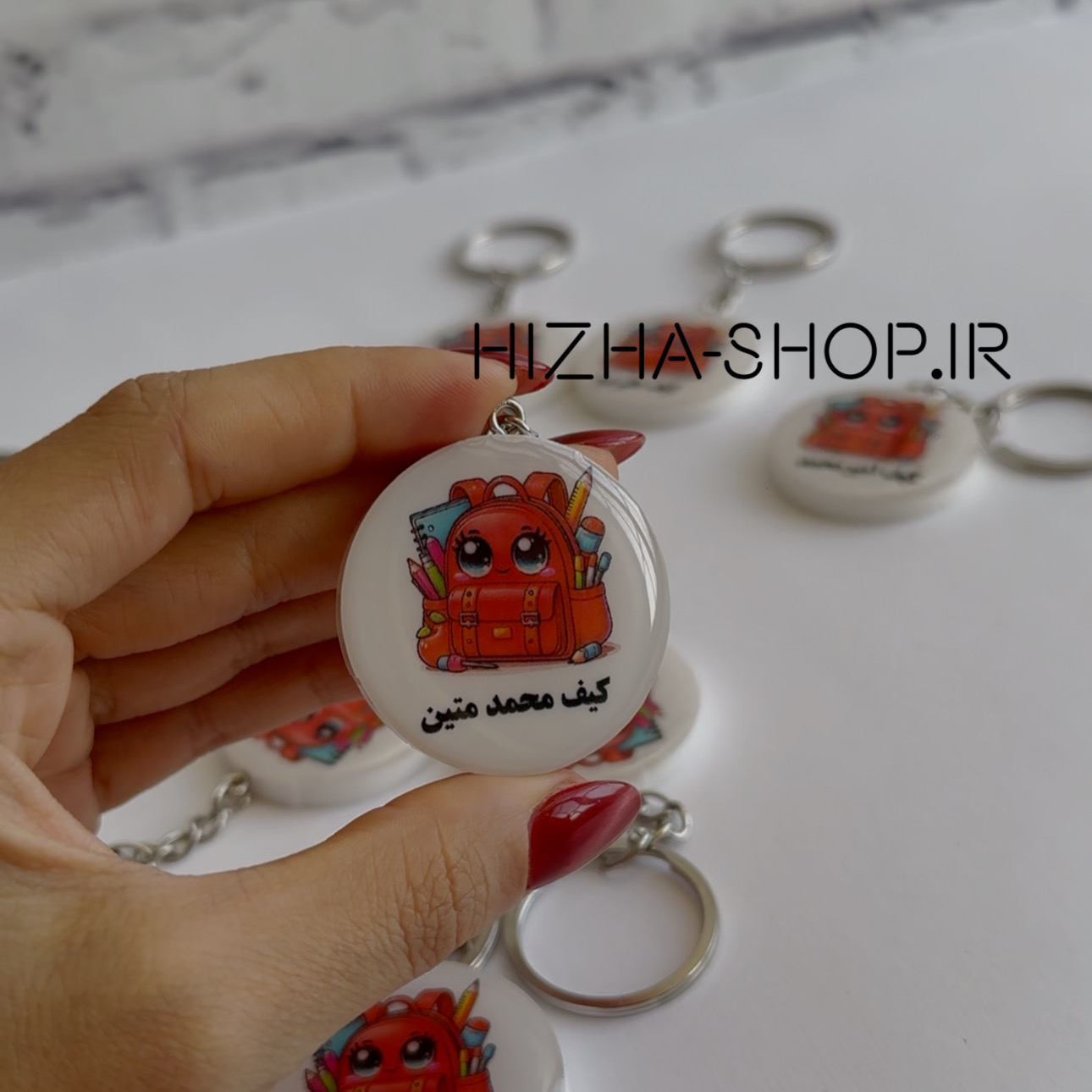 آویز رزینی کیف