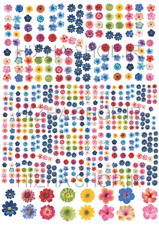 برچسب شکوفه بهاری